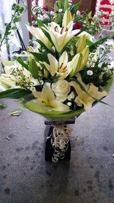 Bouquet of White Lillies